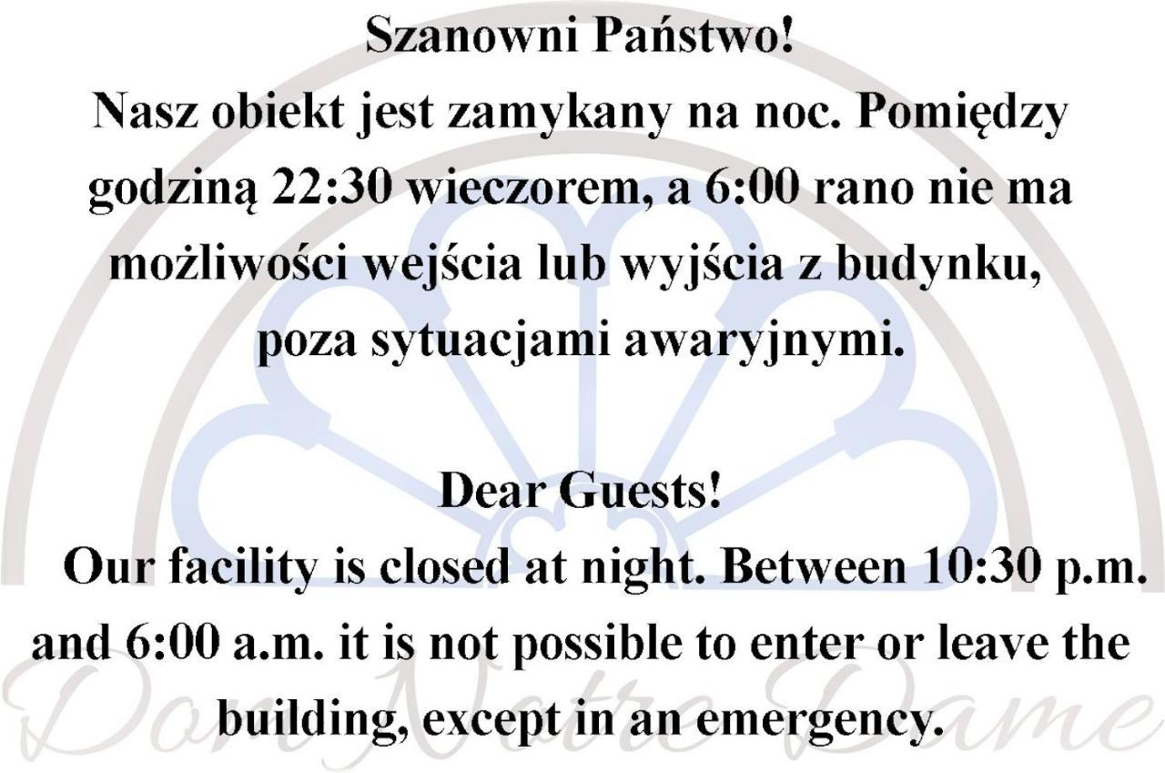 Dom Notre Dame Bed and Breakfast Βρότσλαβ Εξωτερικό φωτογραφία